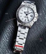 Rolex Explorer Cal.3185 Movement 40mm SS Oyster Band White Face Watch
